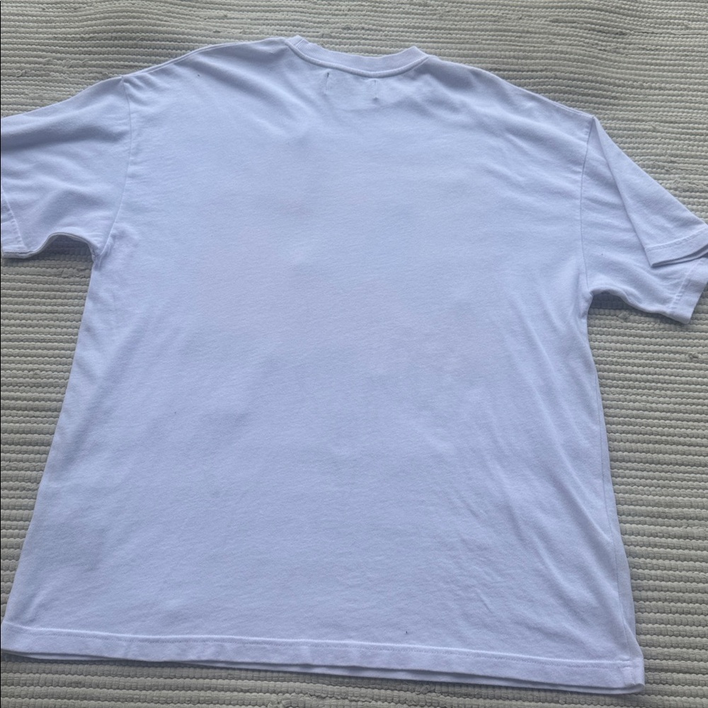Darc Sport White Tee with Fiery Graphic - Picture 9 of 9